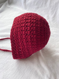 Crochet bonnet