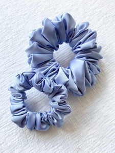 Violet blue child scrunchie